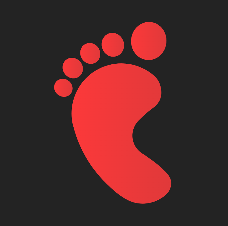 Logo Rádio Pé Vermelho FM